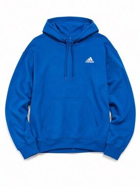 adidas Climalite Performance Hoodie Blue M